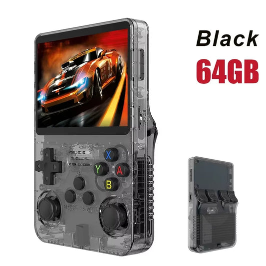 NEW R36S Retro Video Game Console Linux System 3.5 Inch IPS Screen Portable Pocket Player 64GB 128G Games Best Kids Gifts